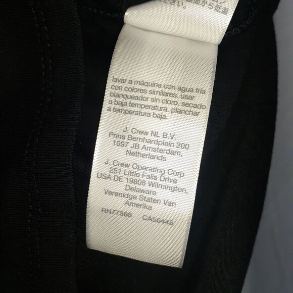 Madewell Womens Black Sleeveless Mock Neck Top Size M Cotton/Modal - Picture 5 of 9